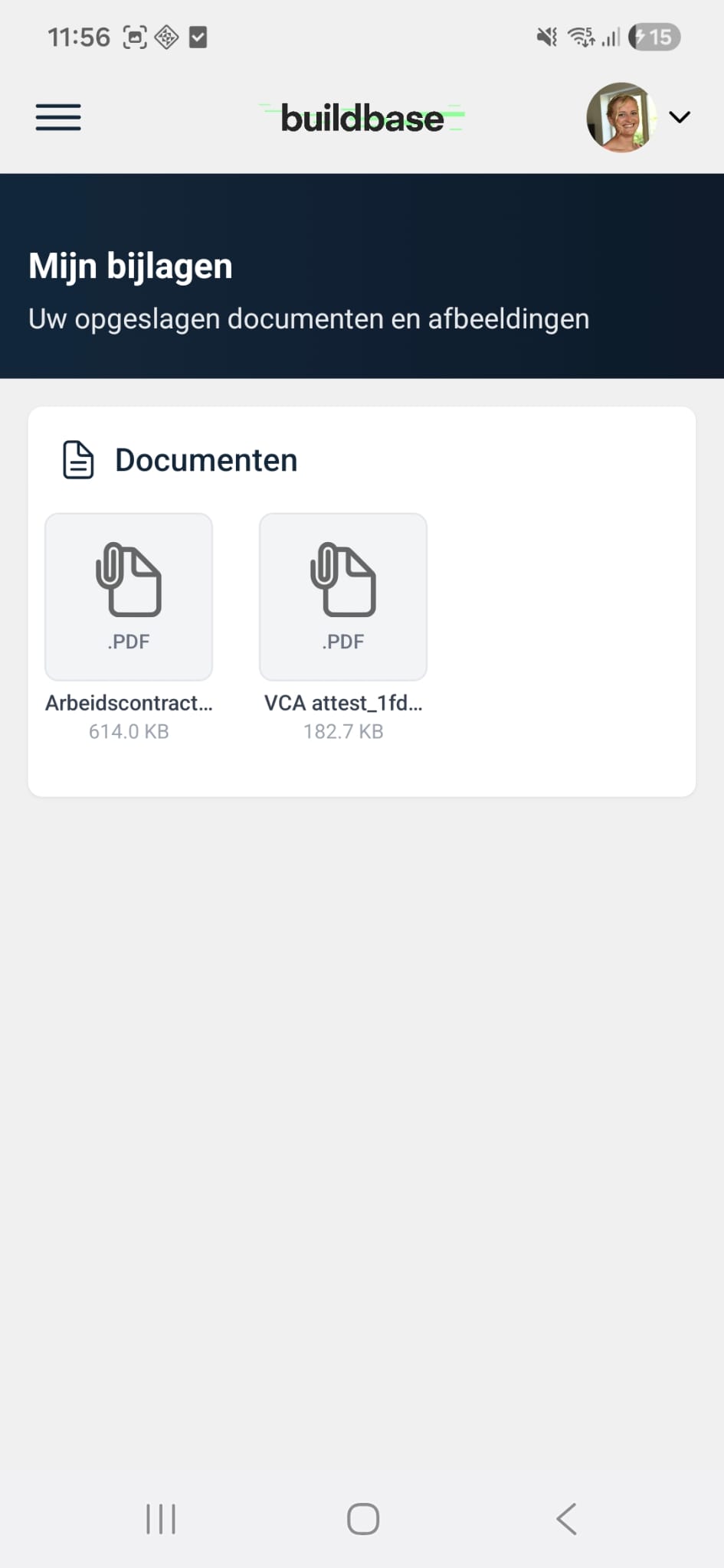 Documenten en bijlagen op je gsm